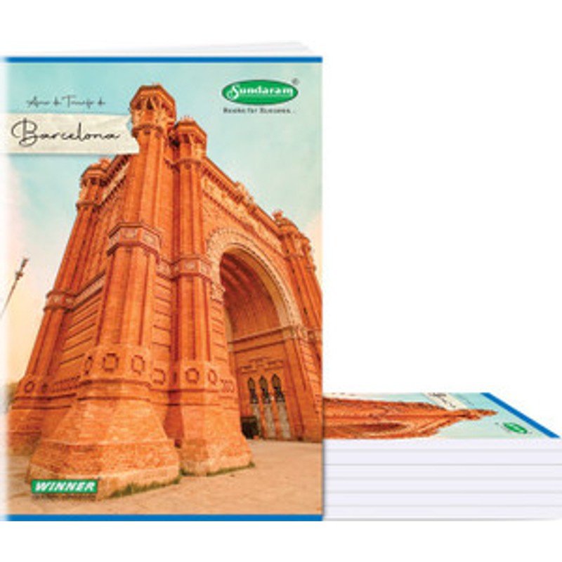 sundaram-winner-original-long-book-single-line-176-pages — View 2