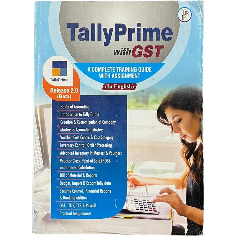 Tally Prime with GST — Handbook with Annotations (Dhanpat Rai)