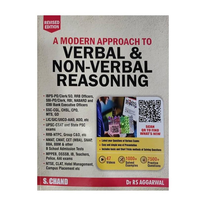 Verbal & Non-Verbal Reasoning — R.S. Aggarwal