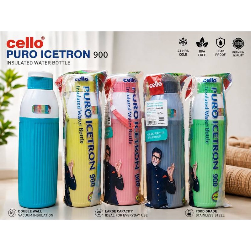 Water Bottle — Cello Puro 900ml