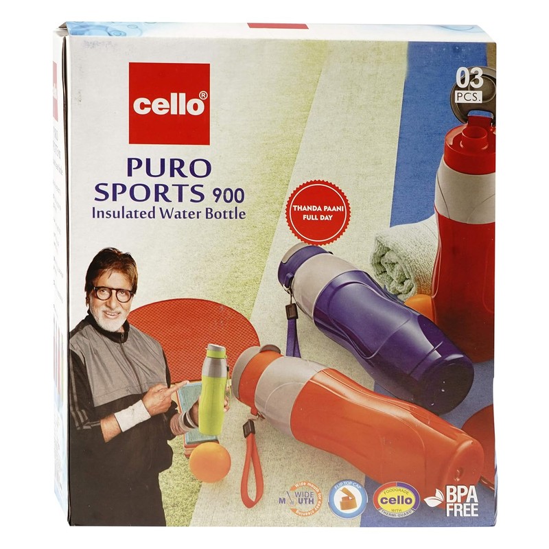 water-bottle-cello-puro-900ml — View 3