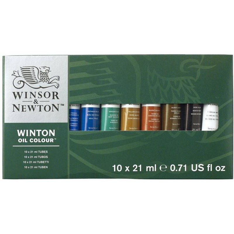 Winsor & Newton Winton Oil Colour Studio Set — Handbook with Annotations (Winsor & Newton)